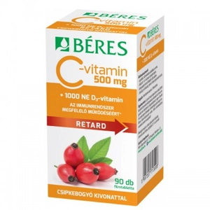 Béres C-Vitamin 500 Mg Tabletta 90 db