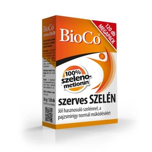 Bioco szerves szelén tabletta 120 db