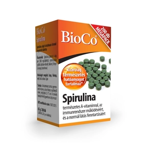 BioCo Spirulina Megapack tabletta, 200 db