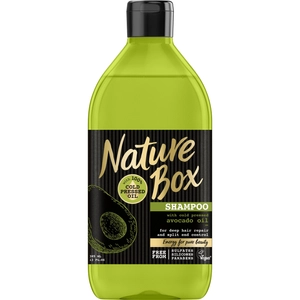 Nature Box Sampon Avokádó Regenerált Haj, 385 ml