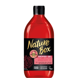 Nature box tusfürdő gránátalma, 385 ml