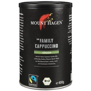Mount Hagen bio Családi cappuccino, 400 g