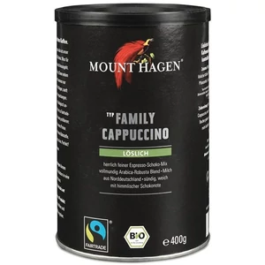 Mount Hagen bio Családi cappuccino, 400 g