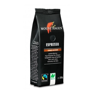 Mount Hagen bio Szemes eszpresszó kávé, 250 g