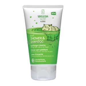 Weleda kids sampon-tusfürdő lime, 150 ml