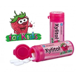 Xylitol rágógumi kids eper, 30 db