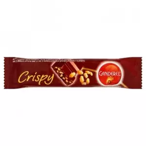 Canderel Crispy csokoládé szelet, 27 g