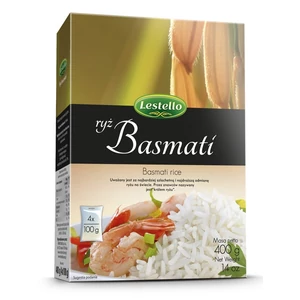 Lestello basmati rizs, 400 g