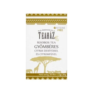 Teaház rooibos tea citromfű-gyömbér, 30 g