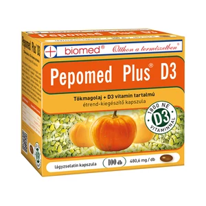 BIOMED PEPOMED PLUS D3 KAPSZULA, 100 db