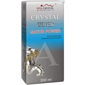 Crystal Silver Natur Power étrendkiegészítő, 200 ml /egykori Nano Silver/