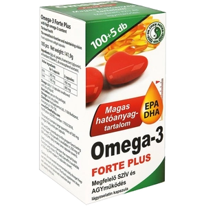 Dr. Chen omega-3 forte plus kapszula, 105 db