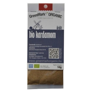 Greenmark bio fűszer kardamom őrölt, 10 g