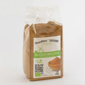 Greenmark bio kókuszvirág cukor, 500 g