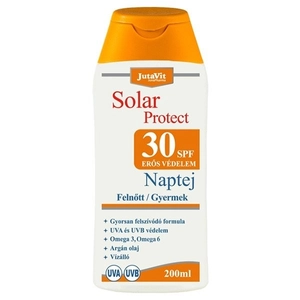 Jutavit apotheke solar naptej SPF 30, 200 ml