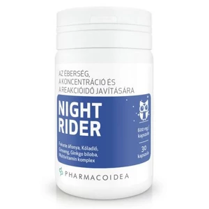 Pharmacoidea Night Rider Kapszula 30 Db