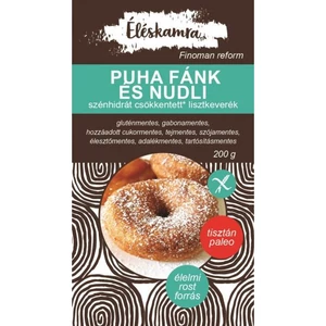 Éléskamra Puha fánk lisztkeverék 20 db-hoz (édesítés-mentes), 200 g