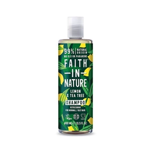 Faith In Nature sampon citrom-teafa sampon, 400 ml