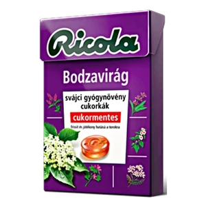 Ricola cukorka bodza, 40 g