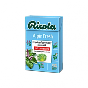 Ricola cukor alpin fresh, 40 g