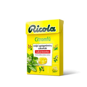 Ricola cukor citromfű, 40 g