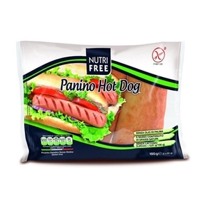 Nutri free panino gluténmentes hot-dog kifli, 180 g
