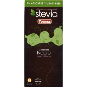 Torras stevia 01. Étcsokoládé, 100 g
