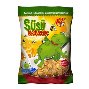 Fit kids süsü kukoricapehely méz-kakaó, 225 g