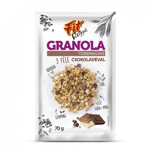 Fit Reggeli granola 3 féle Csokival, 70 g