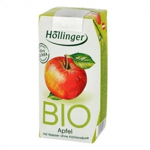 Höllinger bio szűretlen almanektár, 200 ml