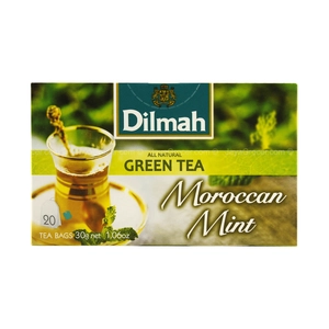 Dilmah zöld tea moroccan mentás, 20 filter