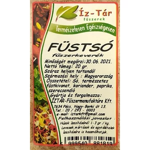 íz-tár Fűszerkeverék Füstsó 20 g