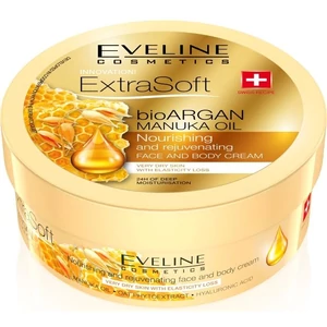 Eveline Extra Soft Bio Argan Manuka Oil Arc és Testkrém, 175 ml