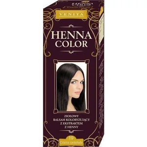 Henna Color Színező hajbalzsam Nr 19 Fekete Csokoládé 75 ml