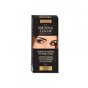 Henna Color Tartós Szempilla és Szemöldök Krémfesték Fekete 15 g