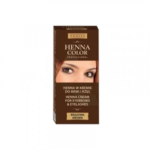 Henna Color Tartós Szempilla és Szemöldök Krémfesték Barna 15 g