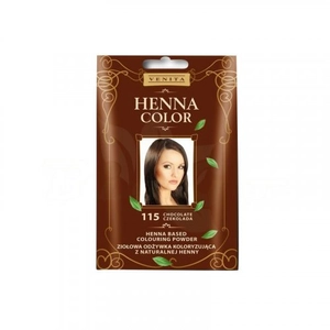 Henna Color Hajszinezőpor Nr 115 Csokoládé Barna 25 g