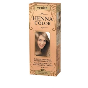 Henna Color Színező hajbalzsam Nr 112 Sötétszőke 75 ml