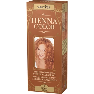Henna Color Színező hajbalzsam Nr 4 Henna Vörös 75 ml