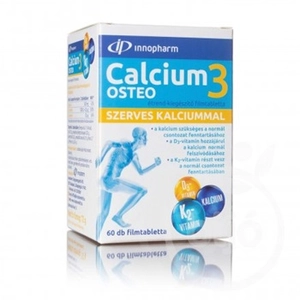 Innopharm Calcium3 Osteo étrend-kiegészítő Filmtabletta 60 db