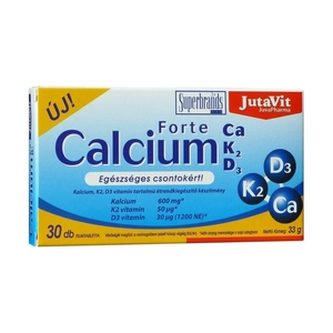 Jutavit Calcium Forte ca + k2 + d3, 30 db