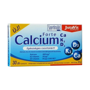 Jutavit Calcium Forte ca + k2 + d3, 30 db