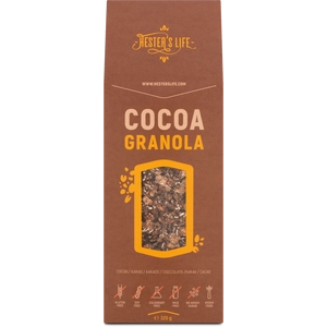 Hester's gluténmentes kakaós granola, 320g