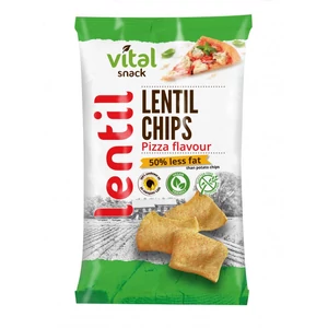 Vital Lencse Chips Pizza Gluténmentes, 65 g