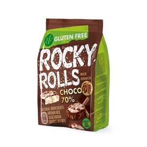 Rocky Rolls Puffasztott rizs korong étcsoki bevonatban 70 g