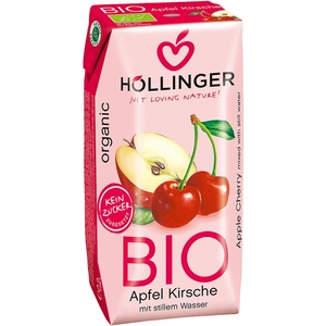 Höllinger Bio Alma-meggy Nektár 60% 200 ml