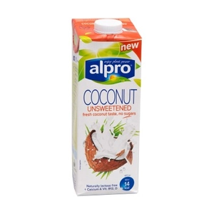 Alpro Kókuszital Cukormentes, 1000 ml