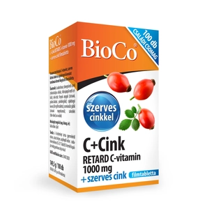 Bioco C + Cink Retard C-Vit. 1000Mg, 100 db
