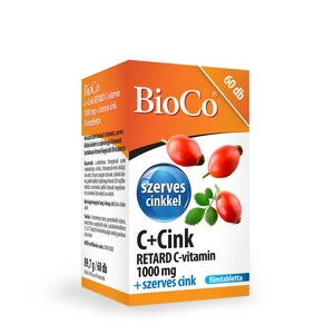 Bioco C + Cink Retard C-Vit. 1000Mg, 60 db