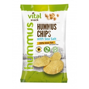 Vital Hummus Chips Tengeri Sós Gluténmentes, 65 g